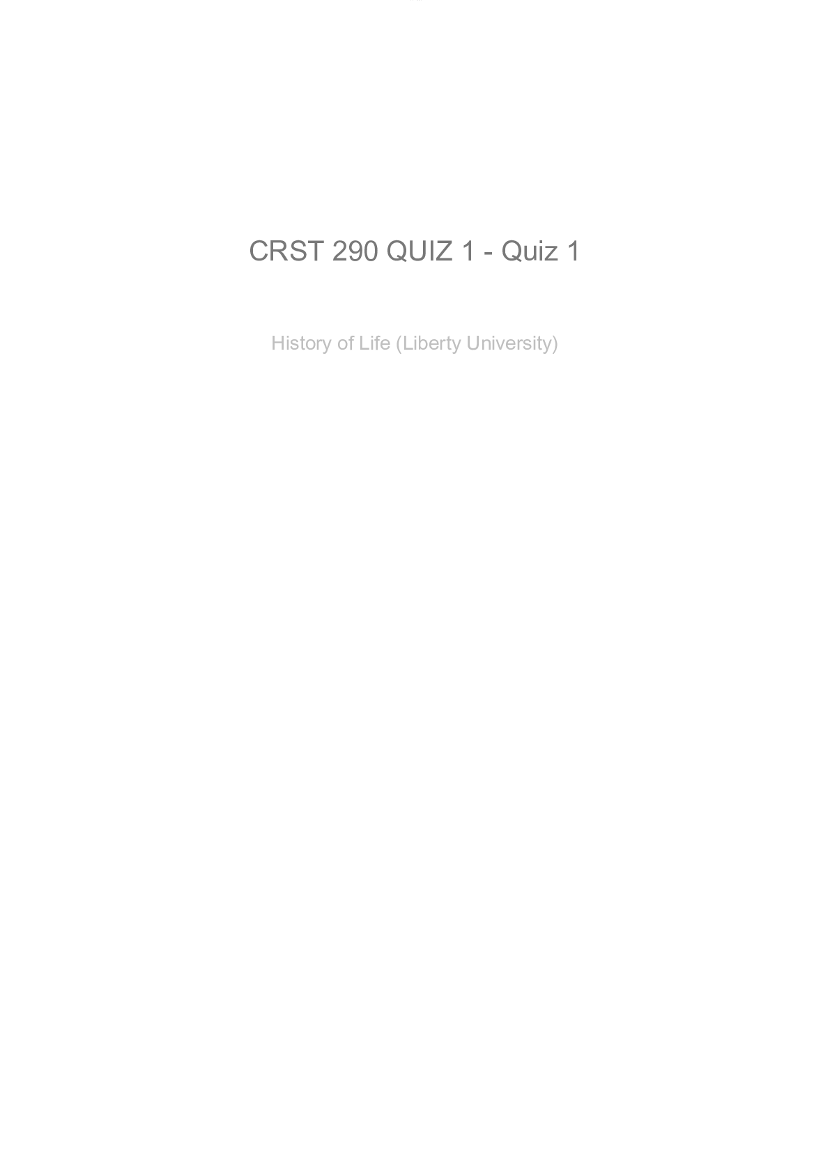 Preview image for CRST 290 QUIZ 1